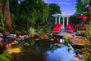 pond patio